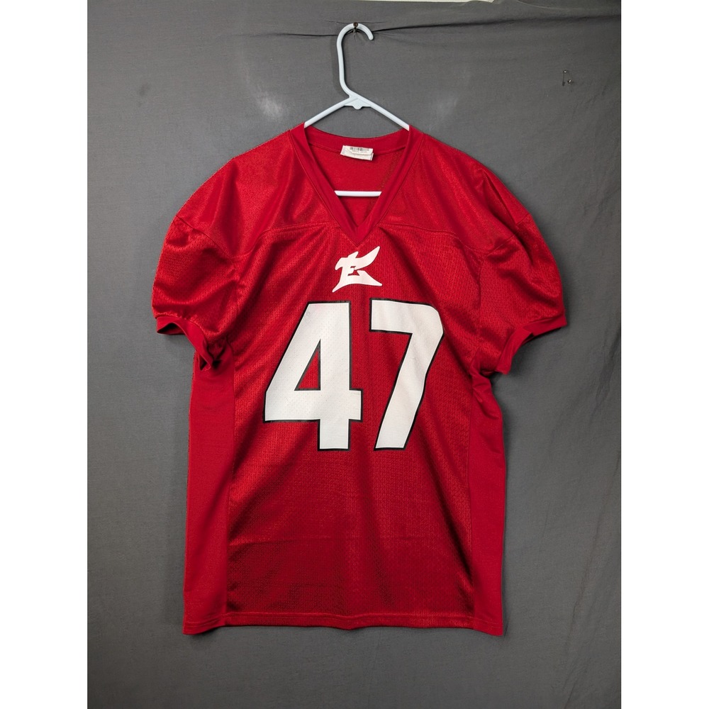 Teamwork Athletic Apparel Red Football Jersey Elite 47 Mens Large